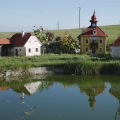 model vesnice v Plešovicích